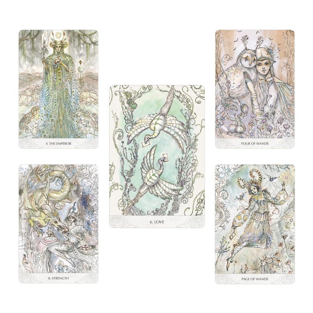 Kancharo Tarot Card Set Includes Japanese Tarot Card Instructions Pouch 78-Card [Magicmakers Tarot] & (Authentic)