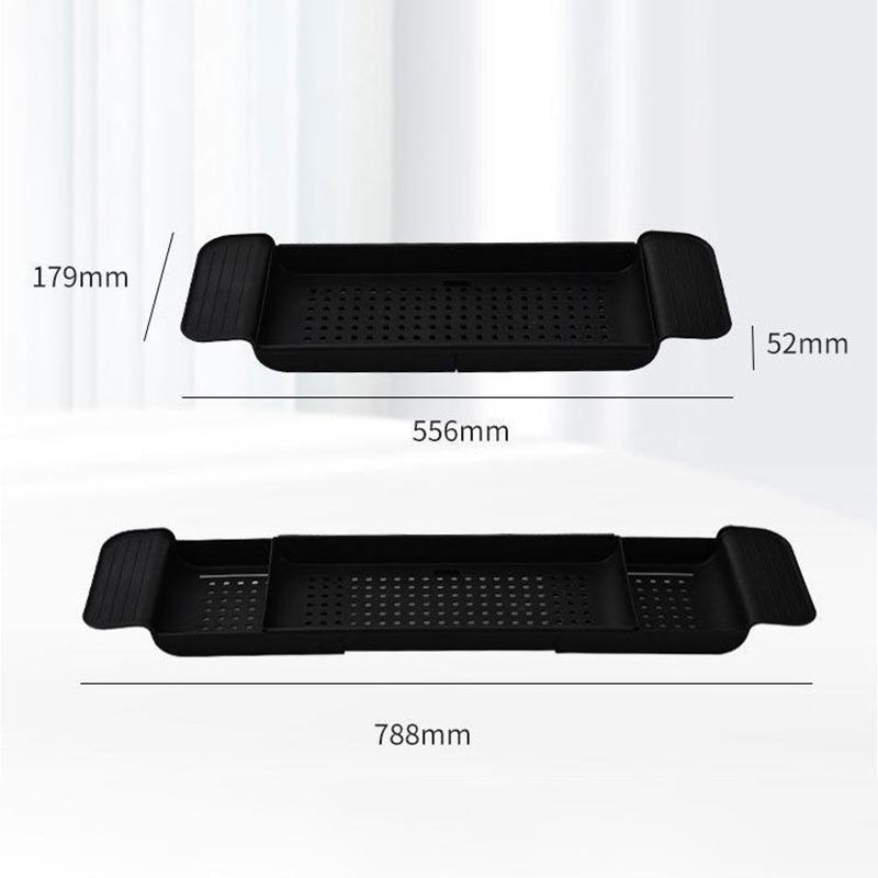Полка для ванны выдвижная поднос для ванны для ванной полка для душа пластиковая полка для ванны полка для хранения полотенец и книг аксессуары