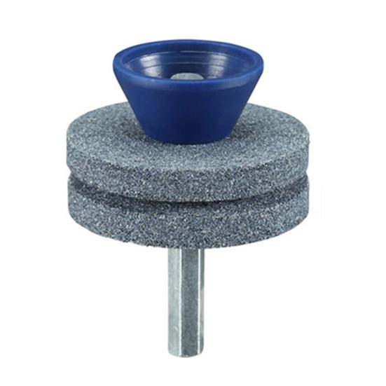 Точилка для лезвий газонокосилки с балансиром, износостойкие вращающиеся точилки для лезвий, точилка для тупых лезвий газонокосилки для любой ручной дрели