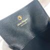 Salvatore Ferragamo Wallet Pouch Gancini logo card coin purse Card Case