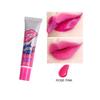 6 Colors Tear Pull Liquid Lipstick Long Lasting Lip Gloss Mask Base Waterproof Moisturizer Makeup Peel Off Lip Gloss Cosmetics