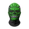 Halloween Christmas Balaclava Funny Carnival Character Evil Bloody Clown Ski Mask with Red Nose Headgear Unisex Polyester