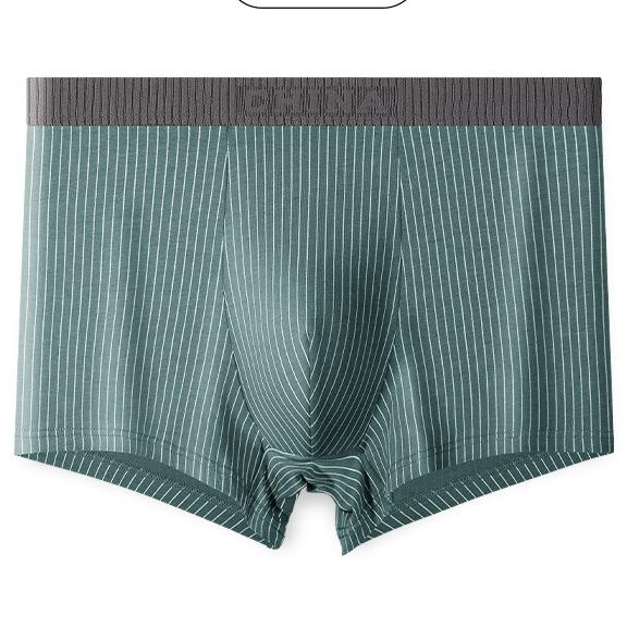 New Striped Men Boxer Underwear Bermuda Ropa Interior Mens Boxers Cuecas Man Calzoncillos Homme U Convex Lingerie