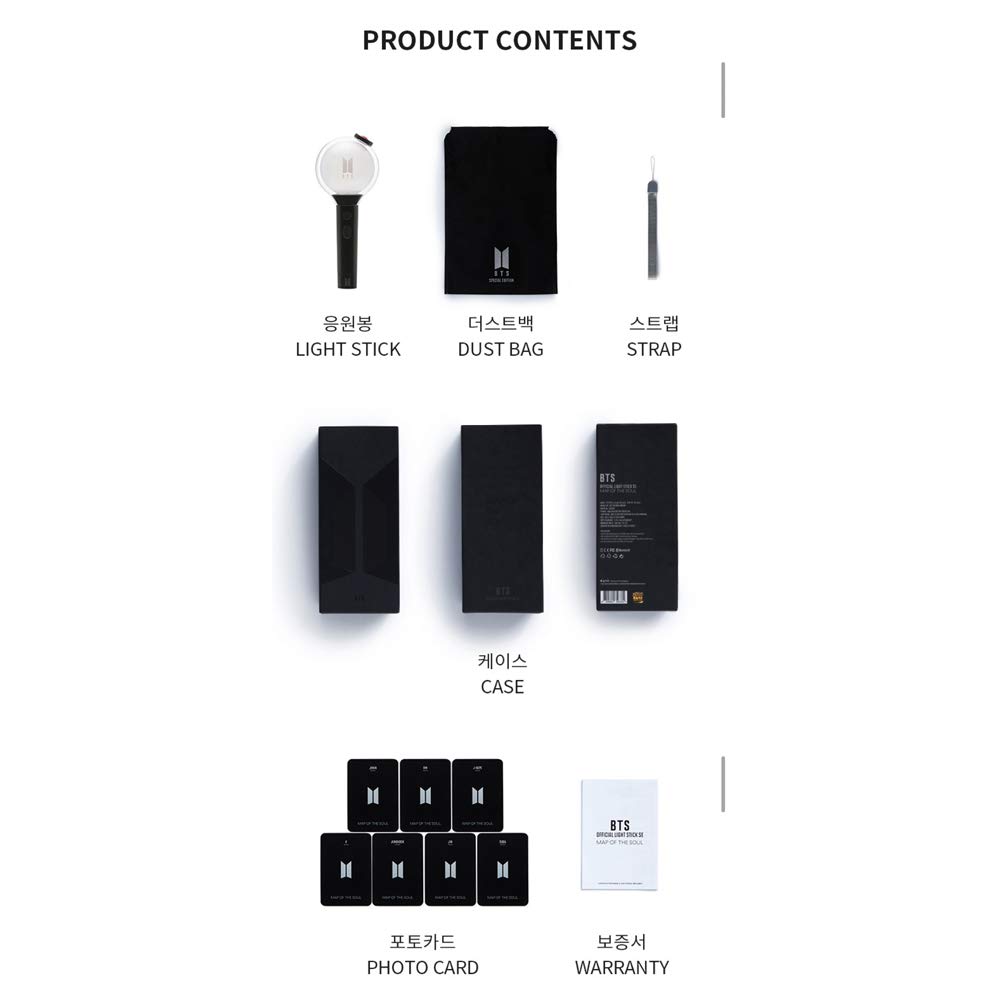 Официальный лайтстик BTS Официальный лайтстик MAP OF THE SOUL SPECIAL EDITION ARMY BOMB Вер.4