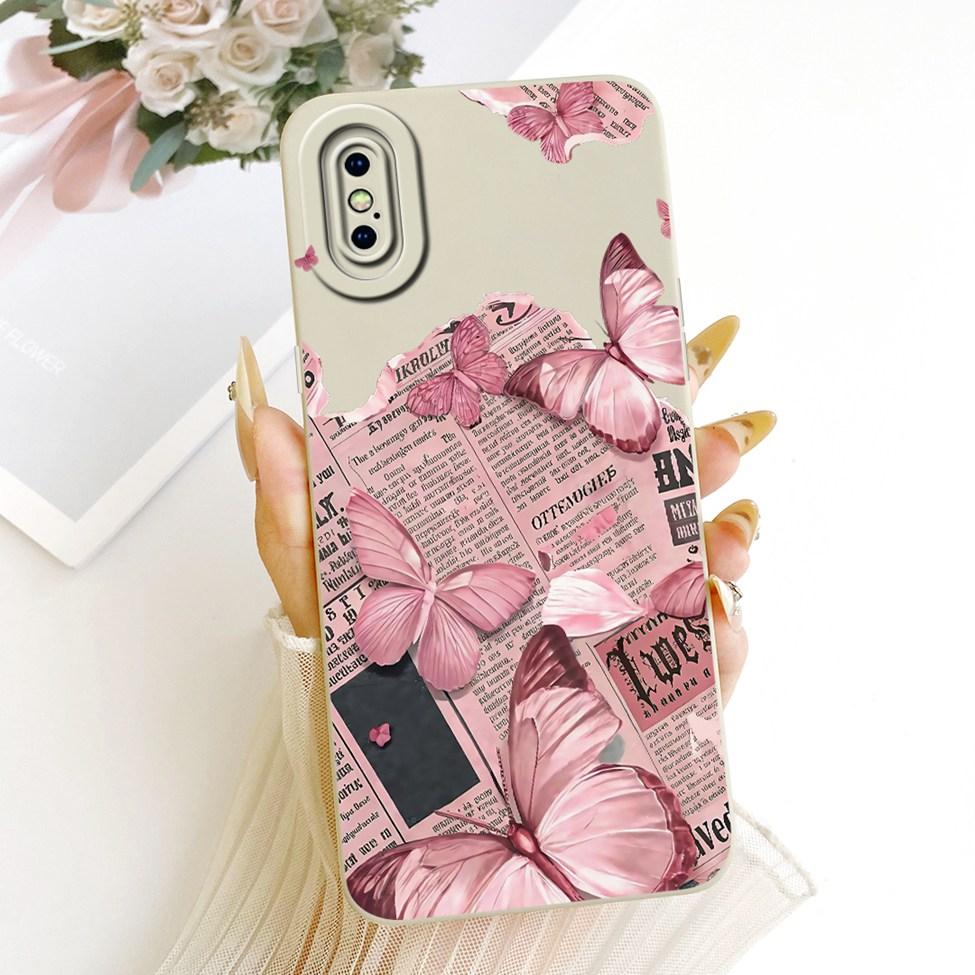 Чехол для iPhone XS Max Чехол Модный Мультяшный Милый Забавный Расписной Силиконовый Чехол для Телефона A1921 A2101 A2102 A2104