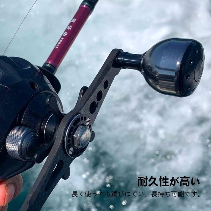 Gomexus A30 Reel Handle Knob Daiwa Type S / Shimano Type A 30mm Gunmetal Black