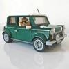 Green Cooper Car Building Blocks Bricks Совместимые игрушки для подарка на день рождения, Рождество, модель автомобиля