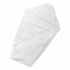 In Baby Afghan Swaddle Sheeting Jacquard Pile Knit Cool Cotton 85cm X 85cm White Baby Newborn Discharge Shrine Visit Commemorative Photo Gift Present