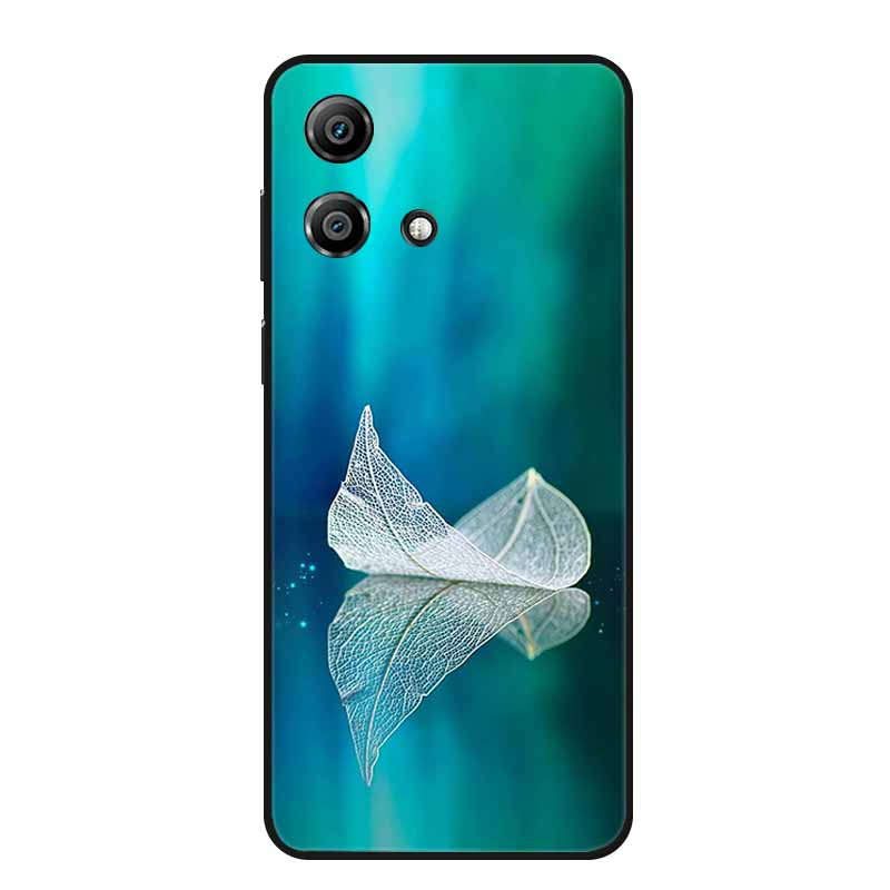 Чехол для Moto G Stylus 2023 Милый Мультяшный Кот Черный Силиконовый Мягкий Чехол для Телефона Для Motorola Moto G Stylus 2023 Задняя Крышка Чехол 6.5"