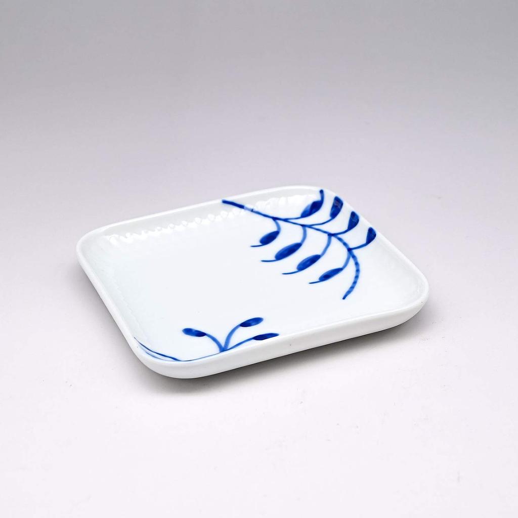 ROYAL COPENHAGEN Тарелка Blue Fluted Mega, Маленькое квадратное блюдо, 10 см, 2381709, 1027457 [Параллельный импорт]