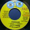 7inch Record CUTTY RANKS / ANDREW COOMBS - Pressure / Fools Will Never Know NONE Fat Eyes Record Jamaica Reggae, Ska & Dub Used