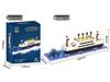 Lego-Compatible Titanic Model - High Difficulty Puzzle Building Blocks for Boys