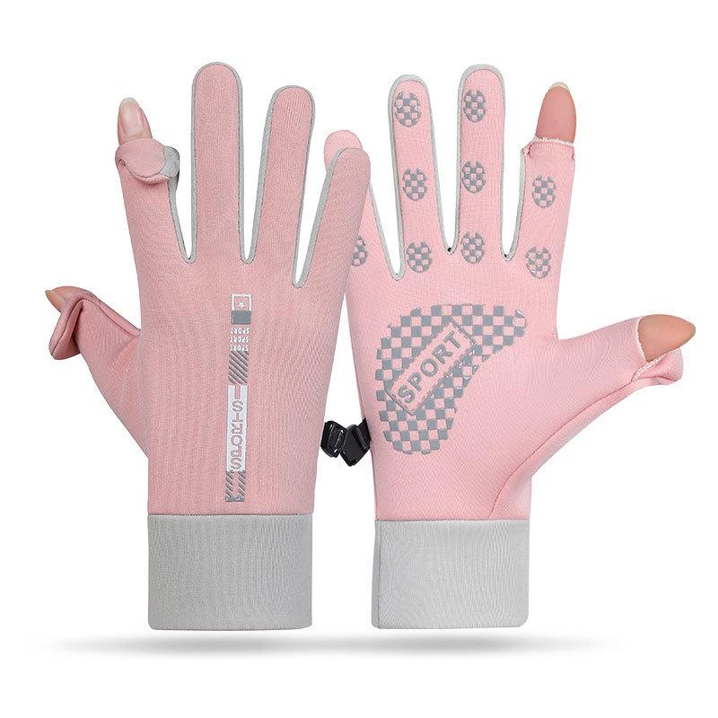 Ветрозащитные Водонепроницаемые Зимние Перчатки с Сенсорным Экраном для Мужчин и Женщин - Флисовая Подкладка для Велоспорта, Катания на Лыжах и Холодной Погоды