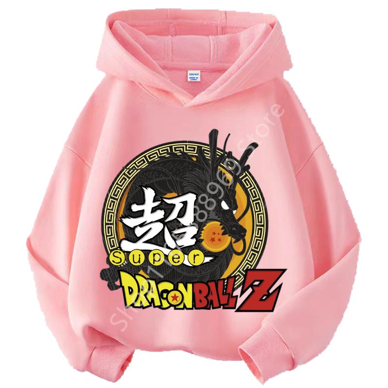 Худи для детей Dragon Ball Chibi Characters Размеры 100-160 Возраст 3-12 лет Мальчики Повседневная Спортивная Детская Толстовка