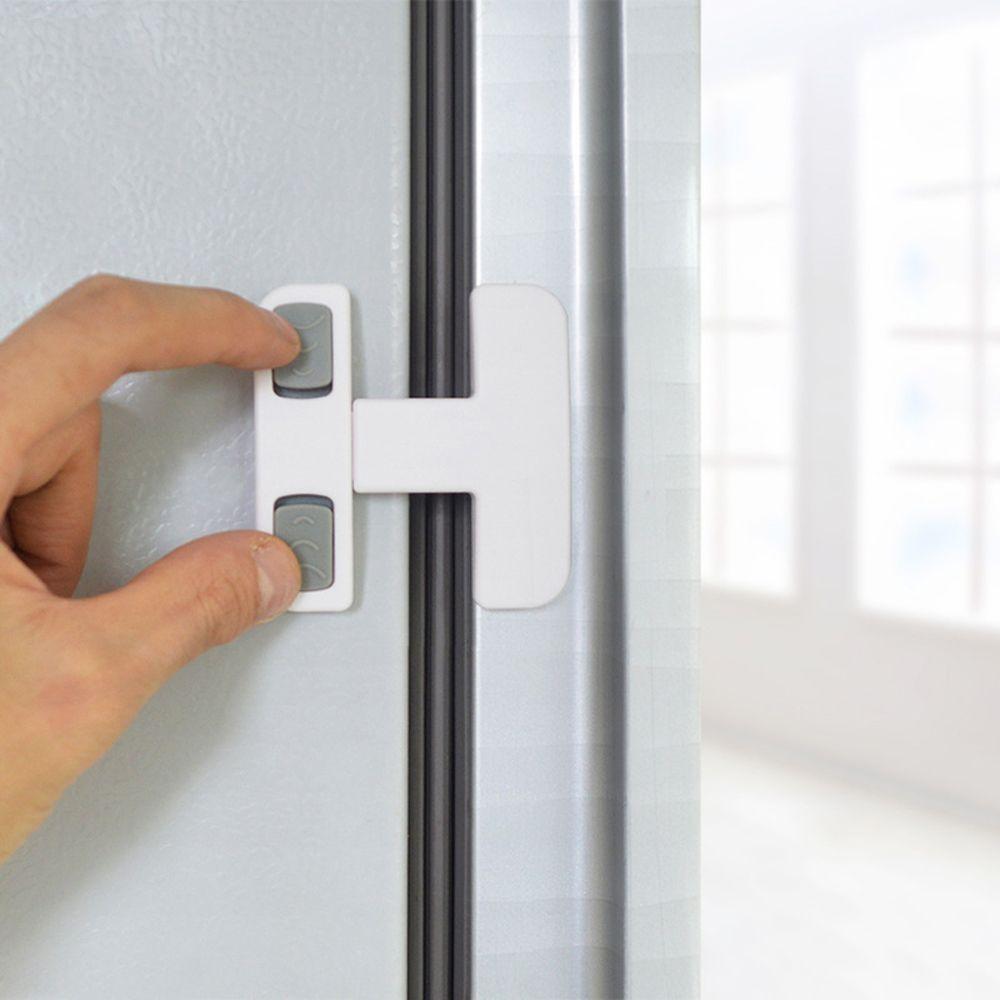 Buckle Kids Child Protection Equipment Cabinet Locks Refrigerator Door Locks Baby Safety Locks