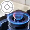 Вспомогательная подставка для маленькой кастрюли, подставка для вока, аксессуары для газовой плиты, кольцо, круглые кольца, подставка для гриля, подставка для верхней части, сковорода для фритюра