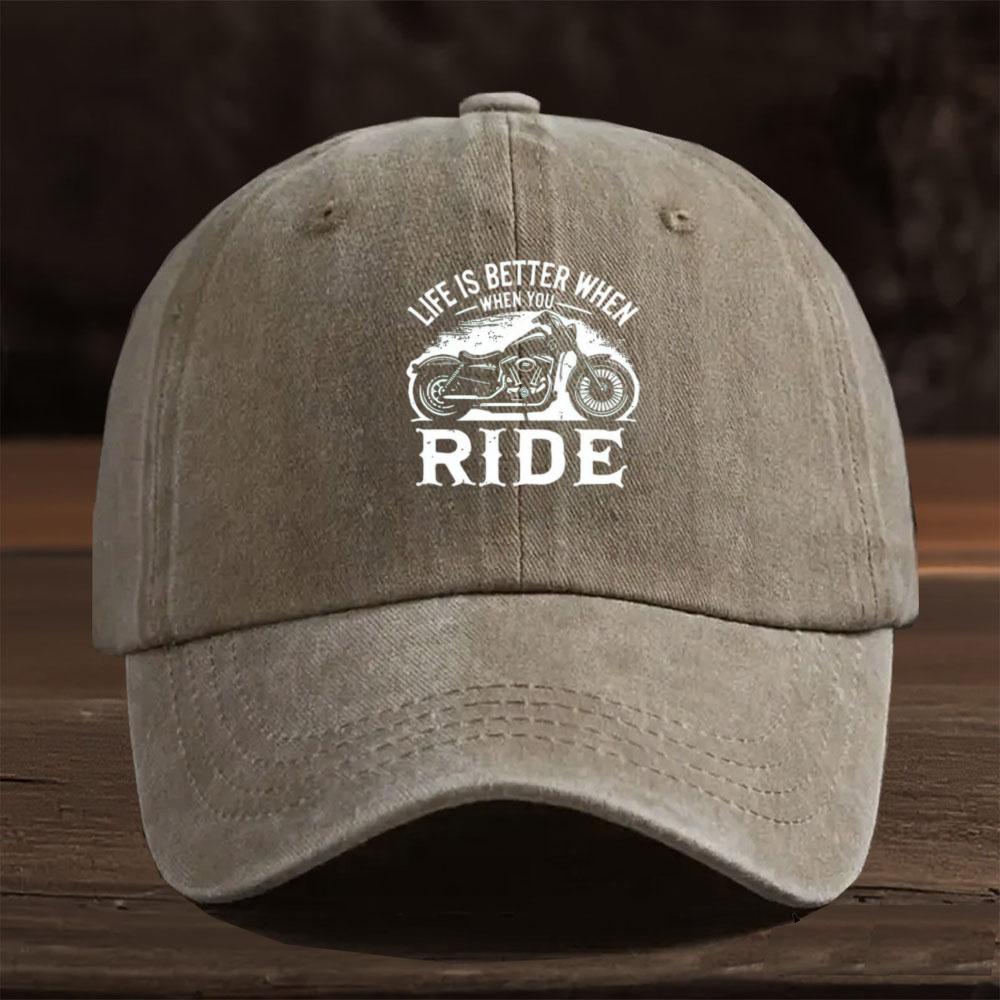 Letter Printed Adjustable Baseball Cap Casual Curved Brim Lightweight Sports Hat