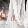 Ткань для декора сцены на Хэллоуин Винтажный Ужас Марля Рваная Ткань Паутина Страшная Атмосфера Призрак Привидение Бар Вечеринка Декор