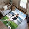 Cr7 Football Legend Floor Mat Design for Outdoor Study room Dining Room Entryway Antislip Carpet Anime Office Decor Perfect Gift for Women/Men
