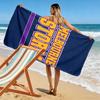 Пляжное полотенце с принтом Melbourne Storm, Большое, Мягкое, Быстросохнущее, для Пляжа, Кемпинга, Плавания