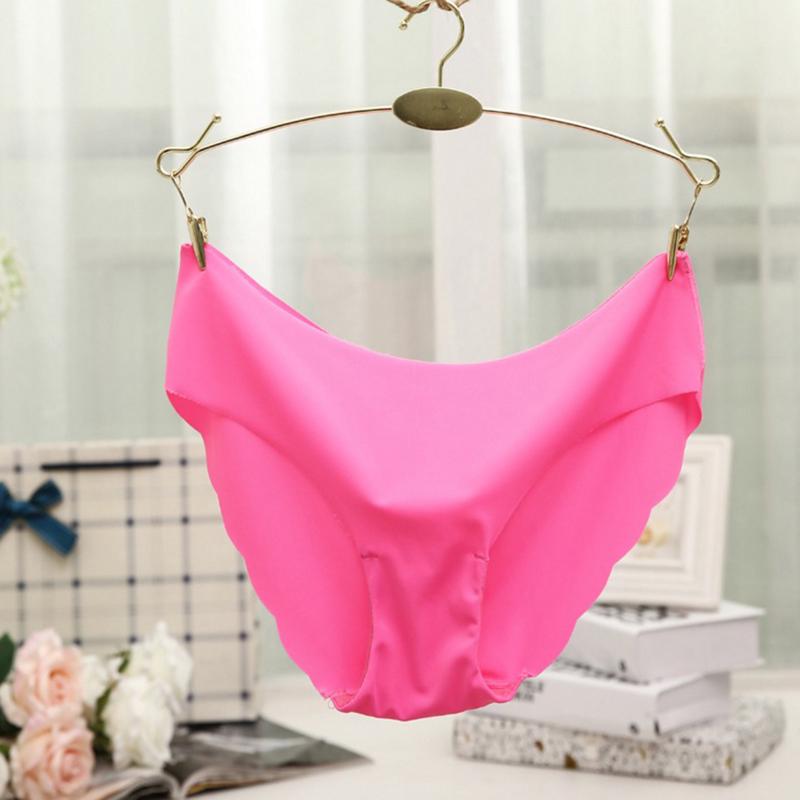 Женские трусики, мягкие ультратонкие бесшовные женские трусики для девочек, трусы, сексуальное нижнее белье, бикини