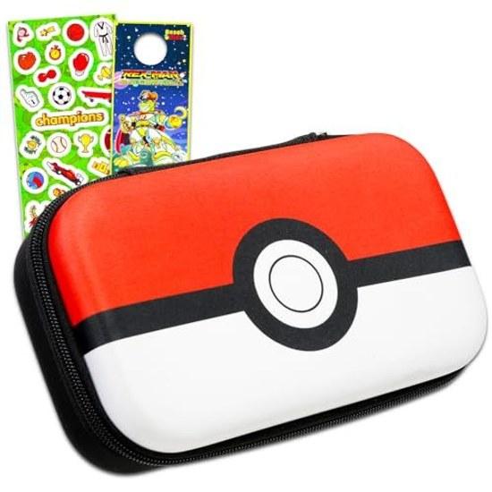 Набор школьных принадлежностей Pokemon - школьные принадлежности из видеоигры, пенал Pokeball, закладка, наклейки, другая канцелярия, дети, мальчики, девочки, малыши