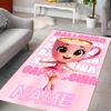 Custom personalization Ballerina Capuchina Area Rug - Perfect For Kitchen, Bathroom,Laundry Room Decor Large Size Available,Gift All Seasons
