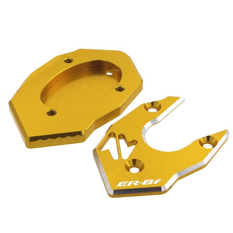 Motorcycle For KAWASAKI ER 6N ER 6F ER6N ER6F ER-6N ER-6F Accessories Side Support Enlarged Block Parking