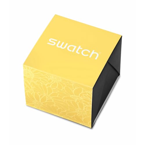 Женские наручные часы Swatch IRONY MEDIUM PETAL SWIRL YLS236G, серые