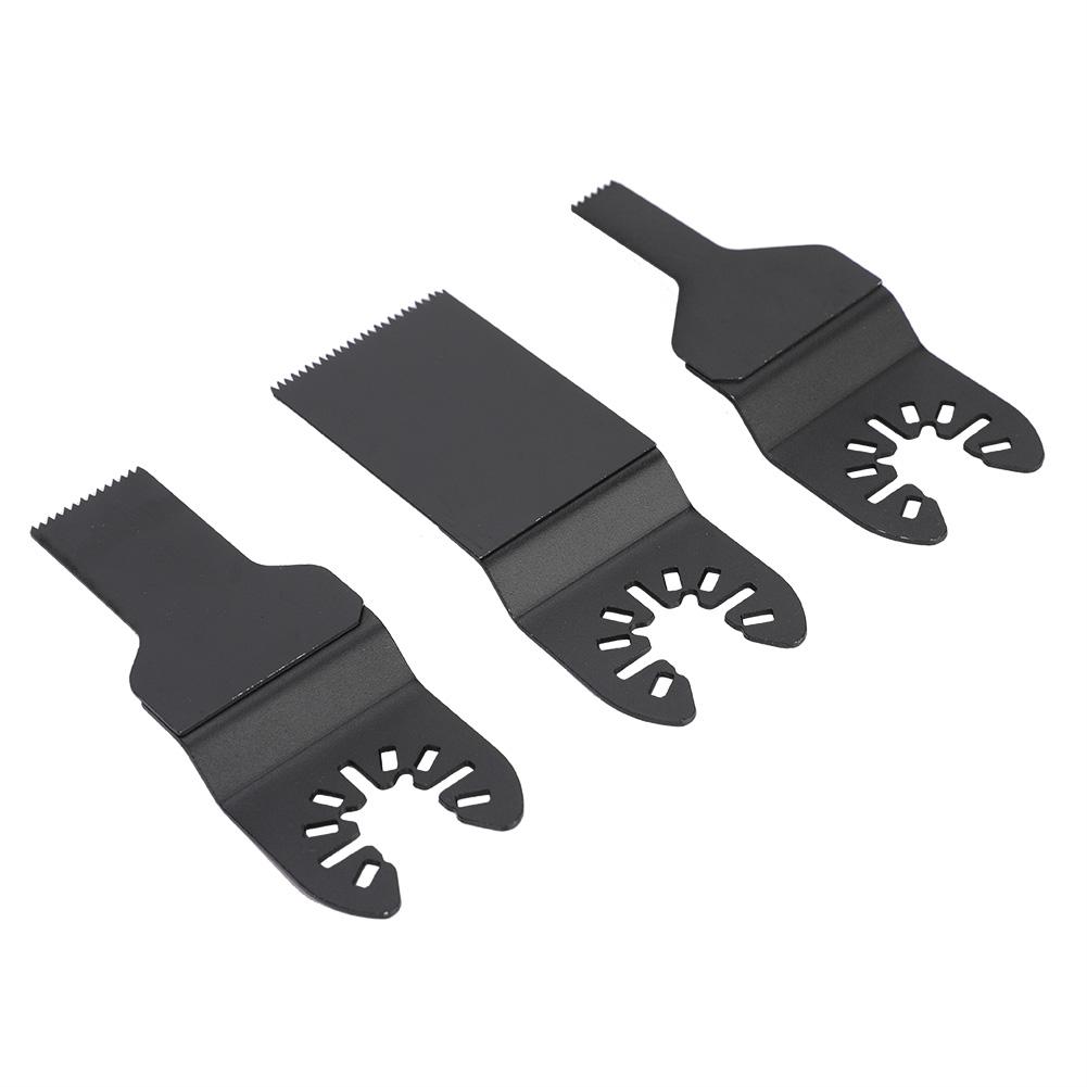 3 шт. осциллирующие многофункциональные пильные полотна, прецизионный режущий инструмент для металла, дерева, пластика