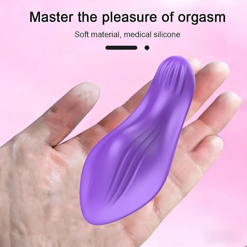 Bluetooth Mini Wearable Vibrator Female Clit Stimulator Remote Control Panties Vibrating Egg Adult Sex Toy Masturbator for Women