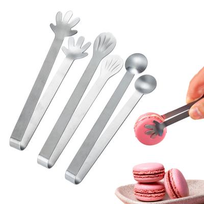 3 шт. зажимы для еды из нержавеющей стали в форме ракушки с гладкой ручкой для хлеба