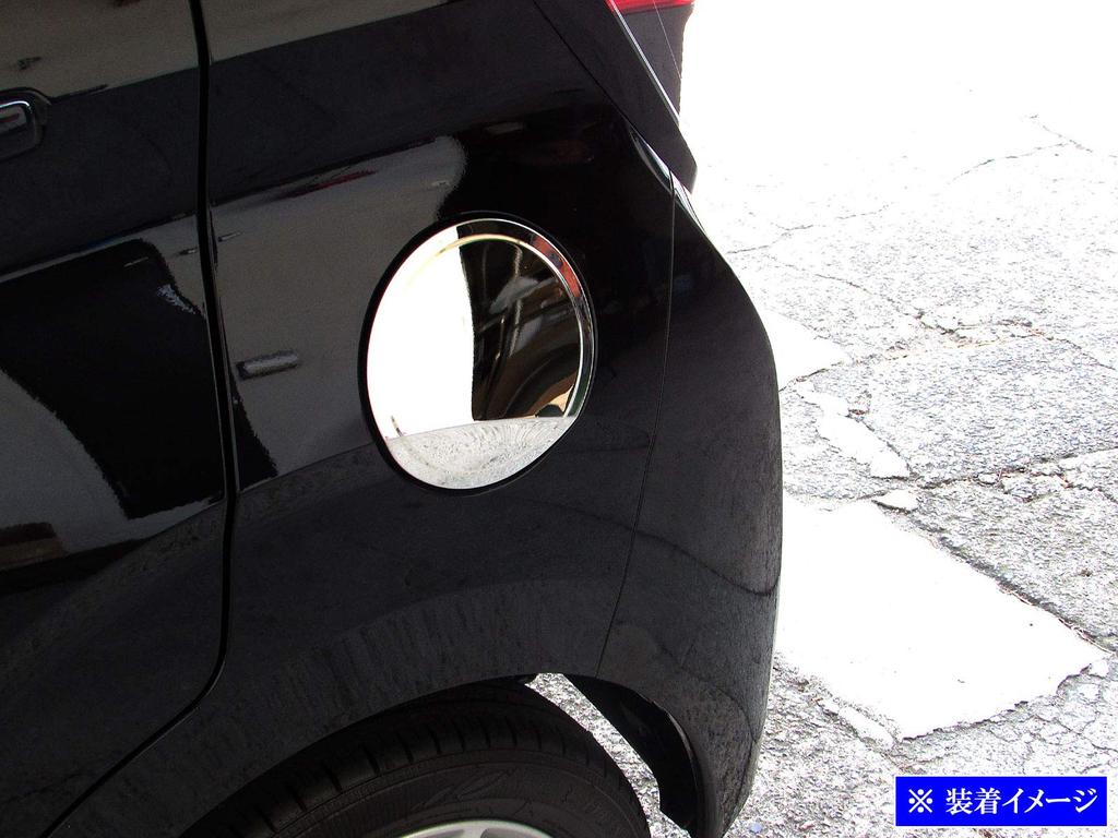 BRIGHTZ Finish Stainless Steel Fuel Lid Cover for Honda Days and 48 Models B Ultra-Mirror [FUELLID-089] 43, 44, 45, 46, 47, (B43W, B44W, B45W, B46W,