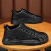 Men'S Shoes Breathable Waterproof And Non-Slip Shoes Men'S Trendy Black Leather Shoes Casual Board Shoes