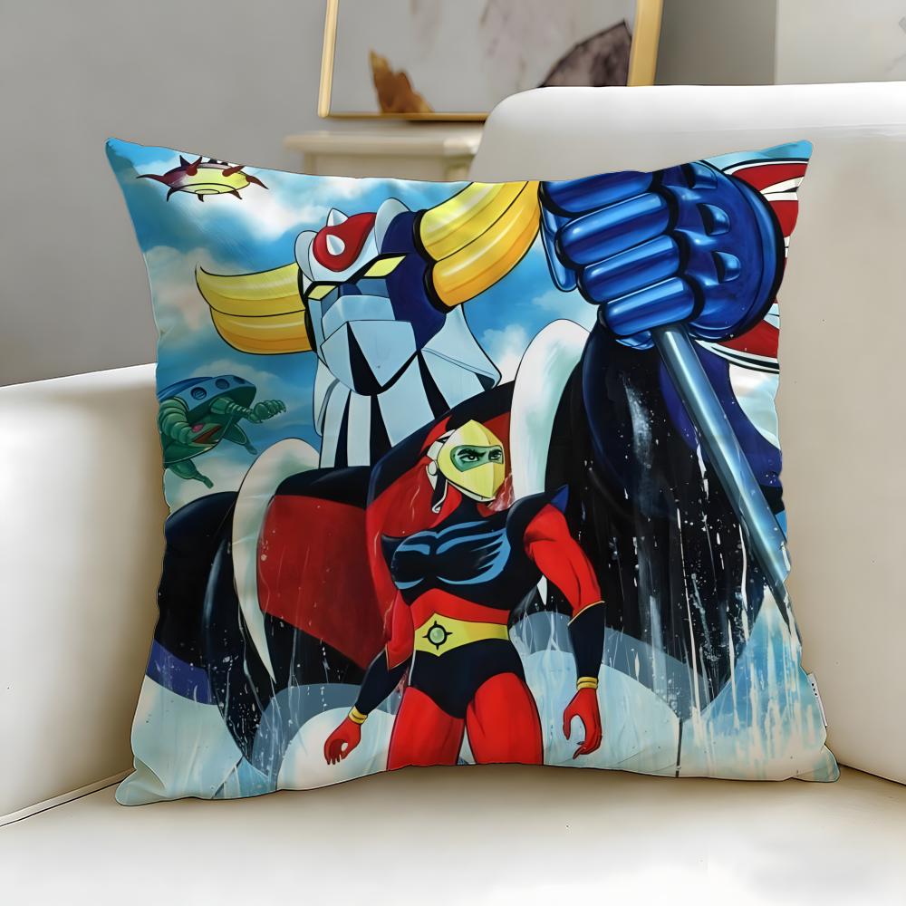 Классический меха-аниме UFO Robo Grendizer Наволочка Мягкая Легко стирающаяся Наволочка Универсальная для Дивана Кровати Путешествий и Офиса