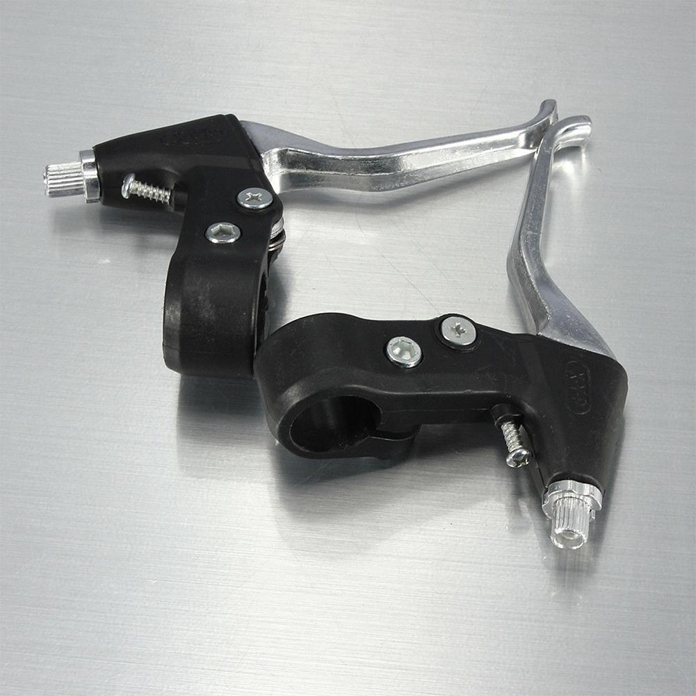 1 Pair Aluminium Alloy MTB Road Bike Handle Hand Brake Lever Caliper Gear Levers Universal