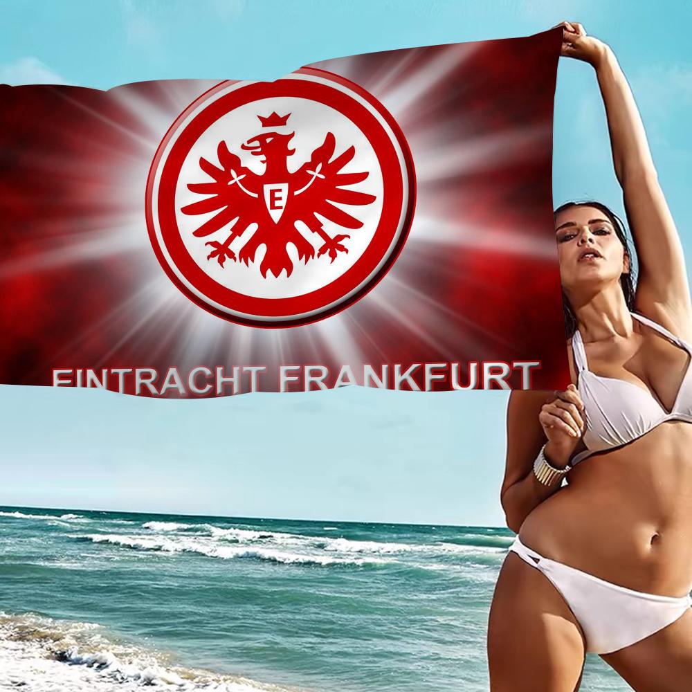 Футбольный клуб E-Eintracht F-Frankfurt Микрофибра Пляжное полотенце Впитывающее Быстросохнущее Мягкое Йога Плавание Курорт Альпинизм Полотенце