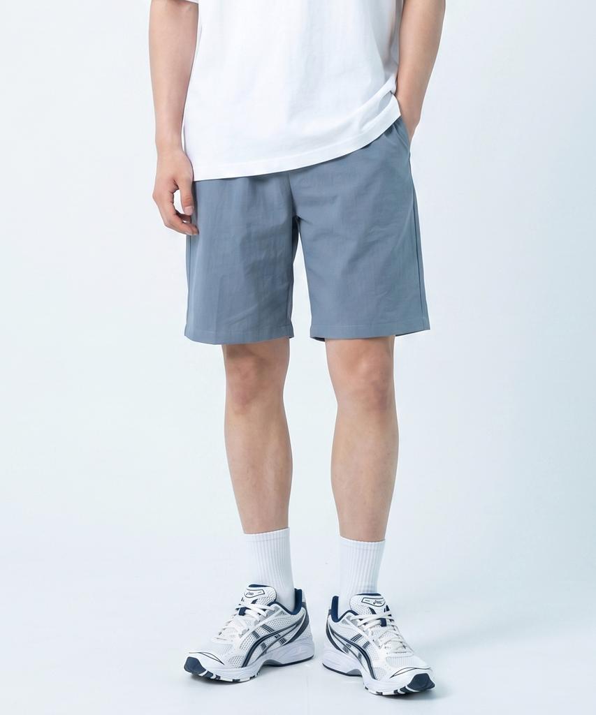 2ELA Light Fit Men'S Elastic Waist Shorts 5 Colors (Type B)