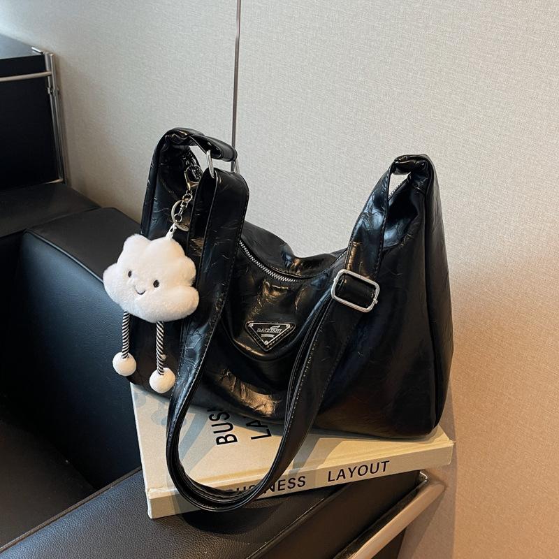 Женская сумка-тоут тренд 2024 новая большая вместительная высококлассная на плечо сумка-мессенджер для студентки сумка для занятий