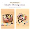 Waterproof Storage Bag Transparent PVC Tote Pouch for Building Blocks Beach Toys Toiletries