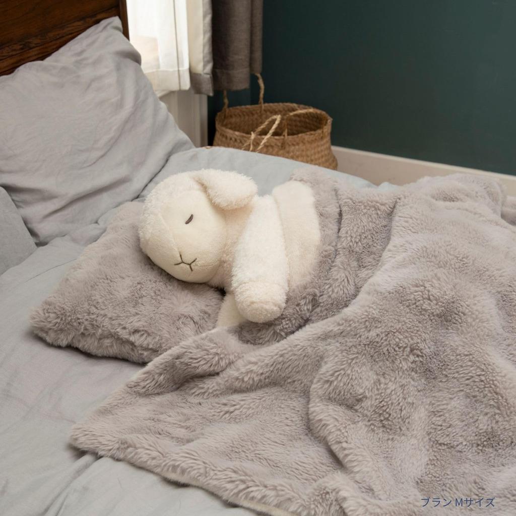 Ribuhaato Pillow Soine Guri L Size Length Cute Sheep Animal Hug Pillow Stuffed Toy Co-Sleeping (Total Approx. 55cm) 27051-72