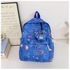 Kindergarten Primary School Students Schoolbag Cartoon Animation Foreign Style Printing Boys And Girls Backpack Children'S Backpack
