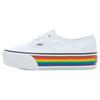 Authentic Pride Low Top Skate Shoes Unisex Sneaker White VN0A5KXXRNC