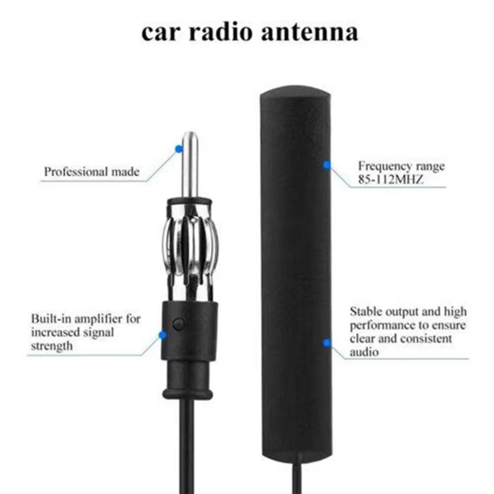 Car Radio Fm Antenna Universal Auto Length Signal Amp Amplifier Vehicle Boat Marine Signal Car Device Enhance Wholesale