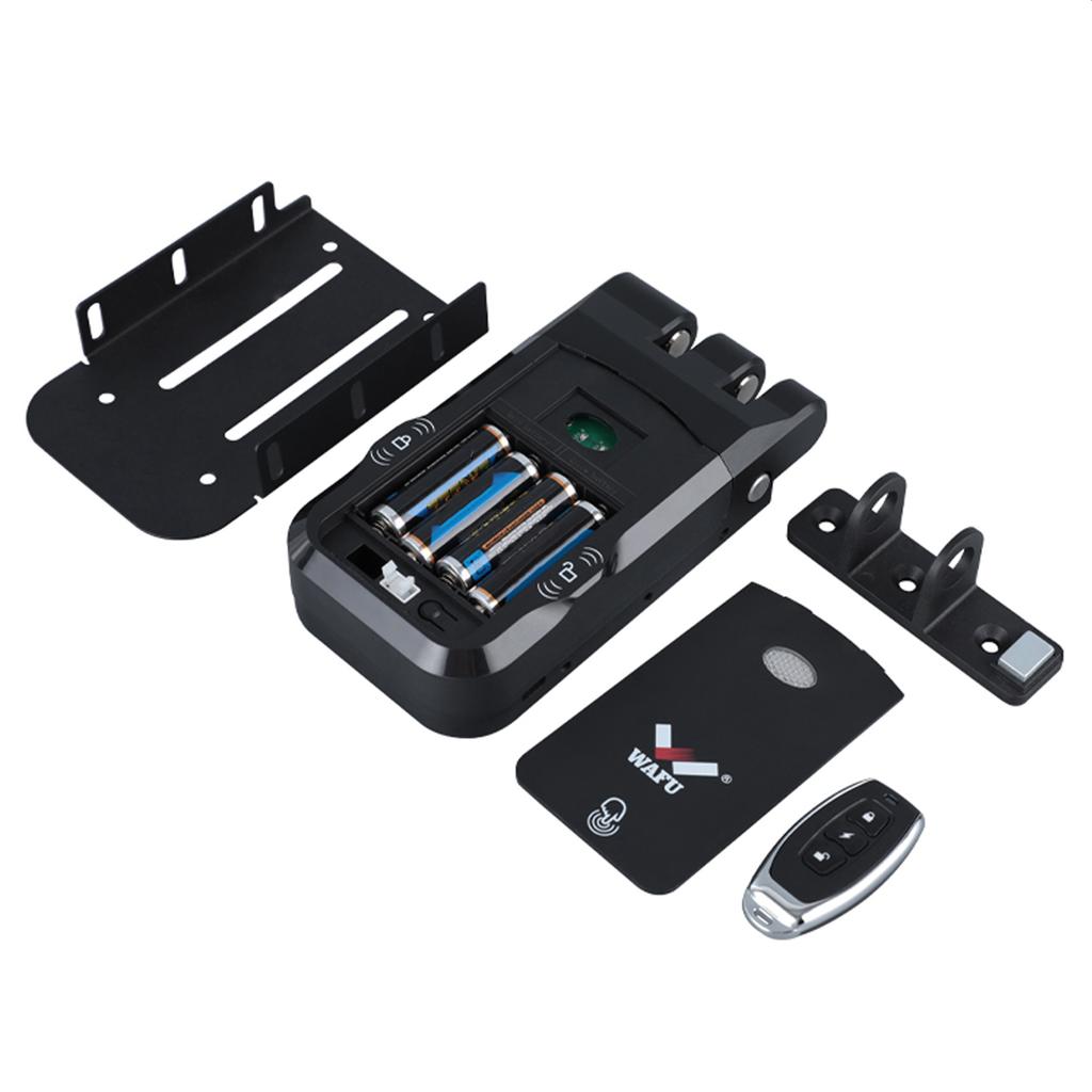 WAFU Smart Lock Electronic Keyless Door Lock Wireless Invisible Keyless Electronic Lock Remote