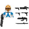 X0300 MOC Военные Строительные Блоки Кирпичики Аниме Мини Фигурки Солдат Сборка Своими Руками Игрушки Подарки на День Рождения для Детей WM2207 WM6147