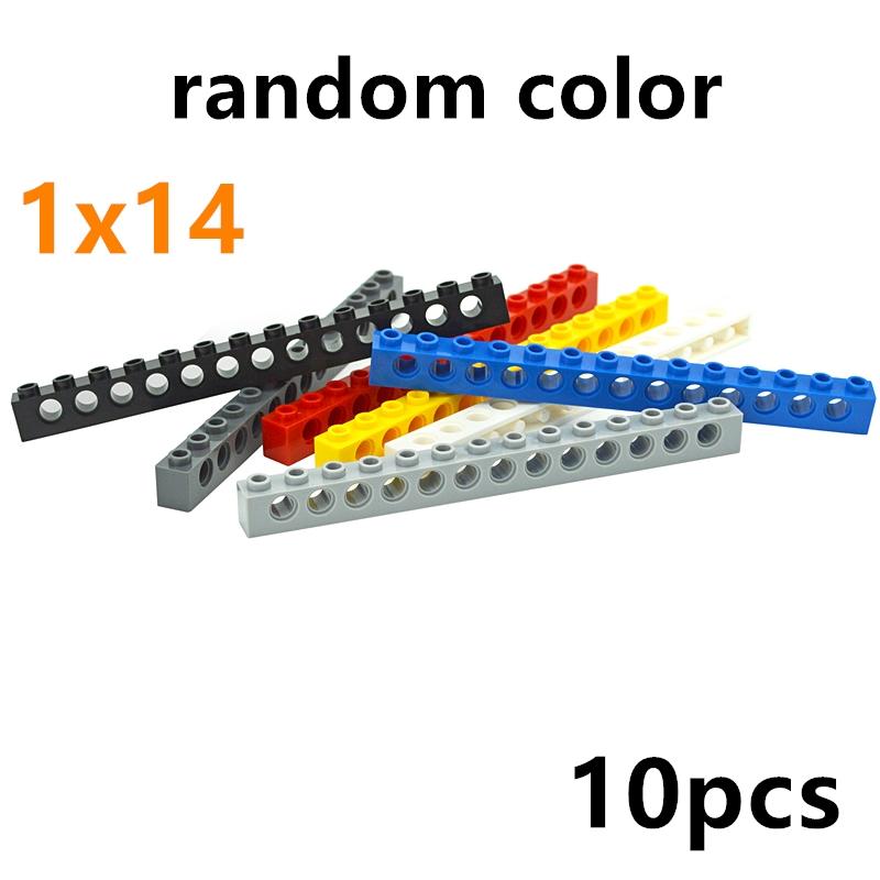 Технические строительные блоки с отверстием, объемные толстые кирпичи, комбинация с шипами, длинная балка, L-образные игрушки, высокотехнологичные детали 87087 3701 3703