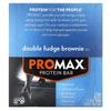 ProMax Protein Bars, Double Fudge Brownies, 12 Bars, 2.64 Oz (75 G) Each