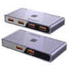 USB 3.0 2x4 Разветвитель: Общий доступ к клавиатуре, мыши и принтеру между двумя компьютерами