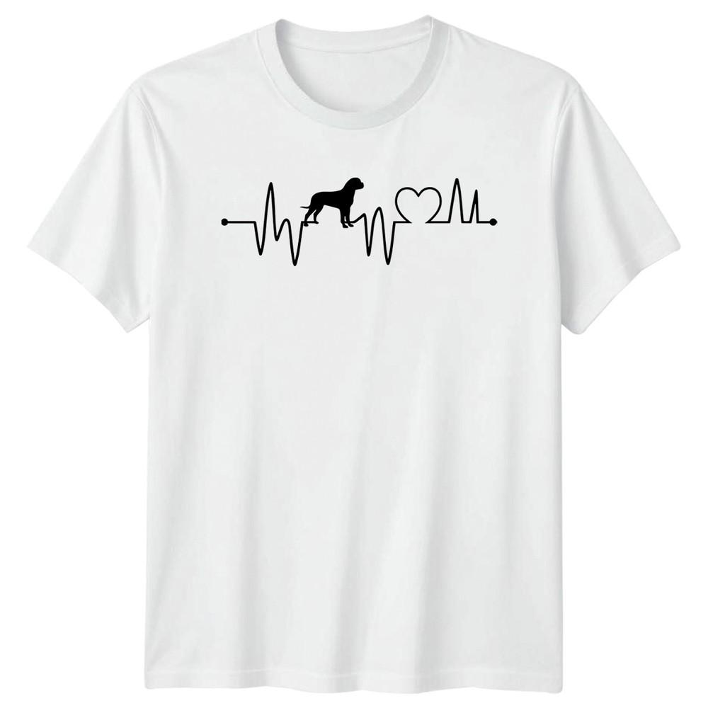 Heartbeat Dog TShirt Pet Lover Gift For Him And Her